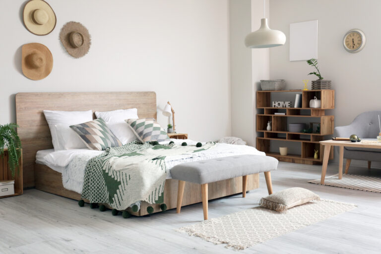 Sypialnia na wymiar w stylu skandynawskim